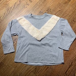 For The Republic Faux Fur Pullover Sweater